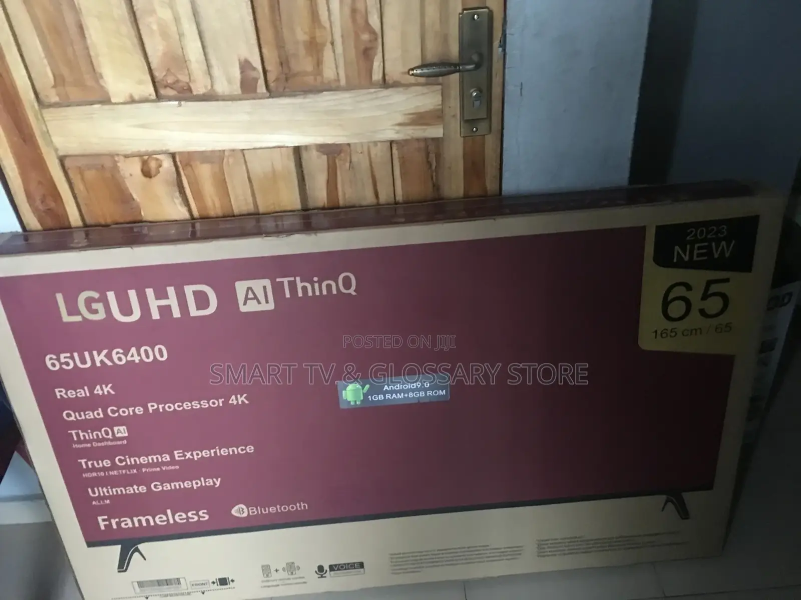 LG 65inches Frameless TV Ai