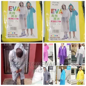 Adult /Kids Eva Strong Raincoat