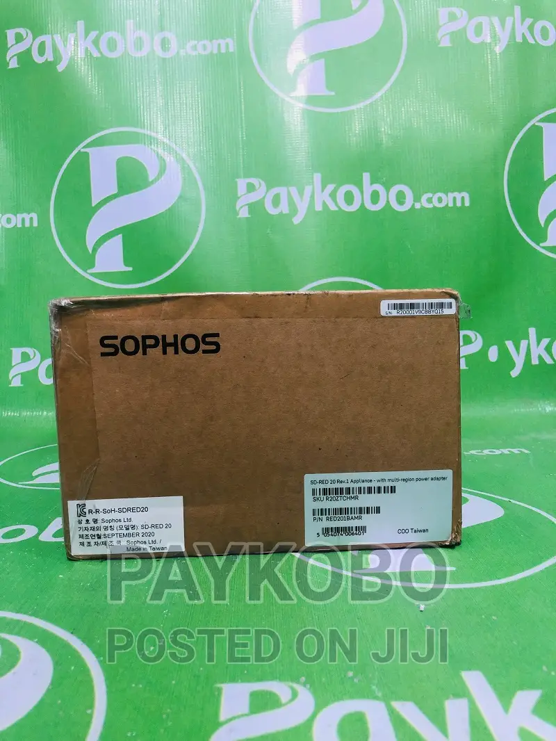 Sophos SD-RED 20 Rev. 1 Remote Ethernet Device (R20ZTCHMR)