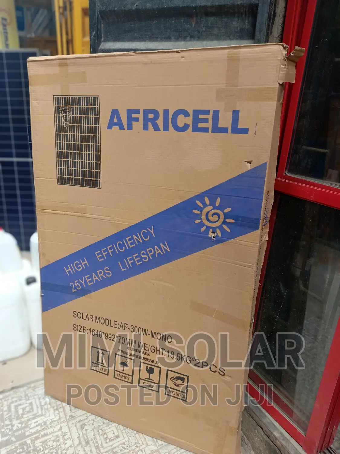 300 Watts Africell Solar Panels
