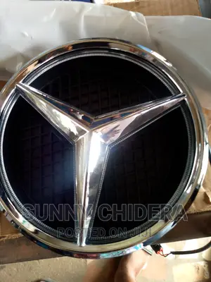 GLE Front Bumper Grill Logo Letest Model