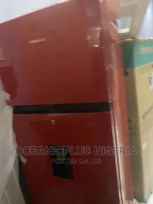 Hisense Refrigerator With Water Dispenser{Red-204l}