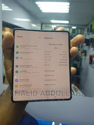 New Samsung Galaxy Z Fold3 5G 256 GB Gray
