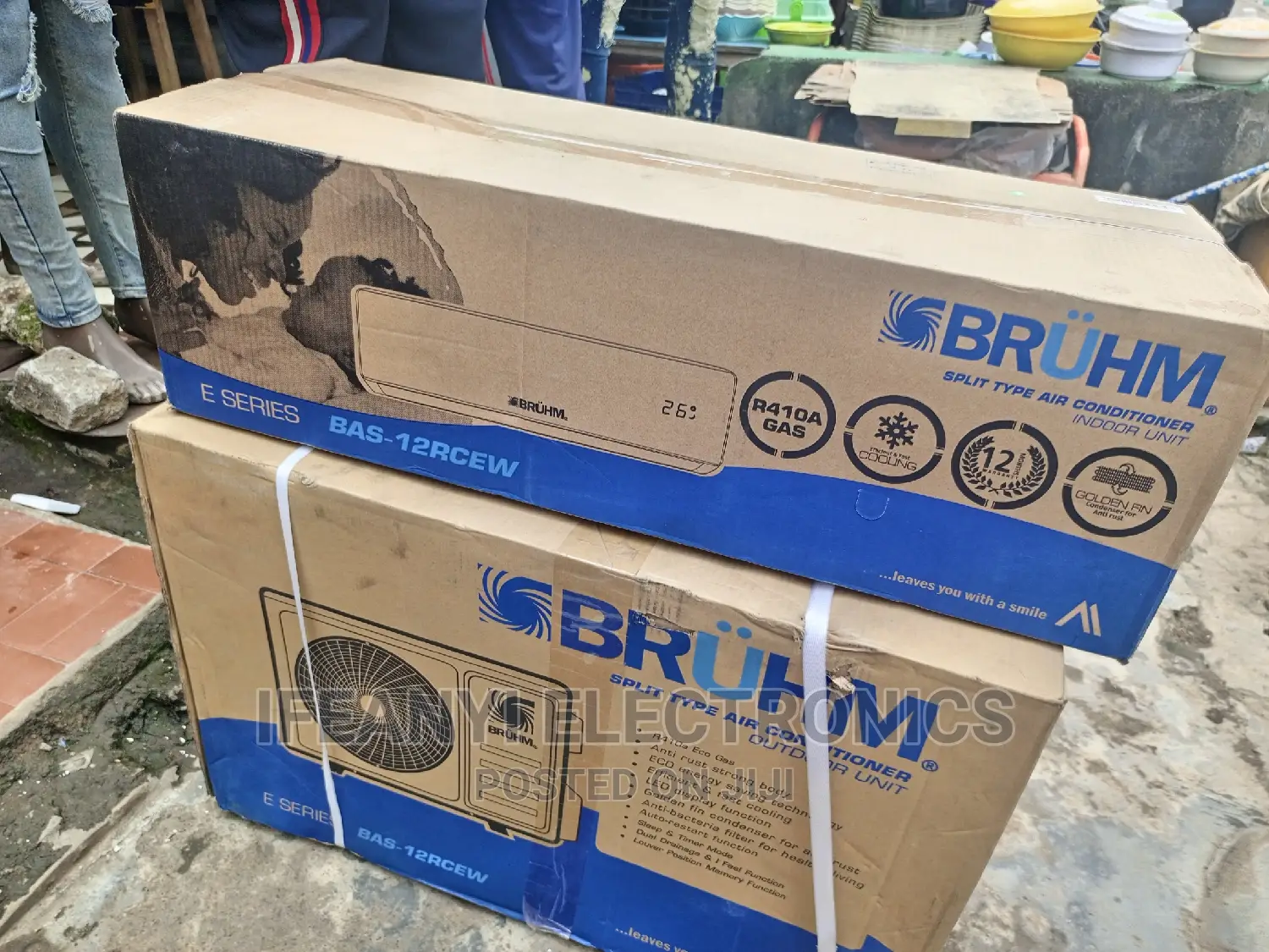 Bruhm Air Conditioner 1.5hp Normal