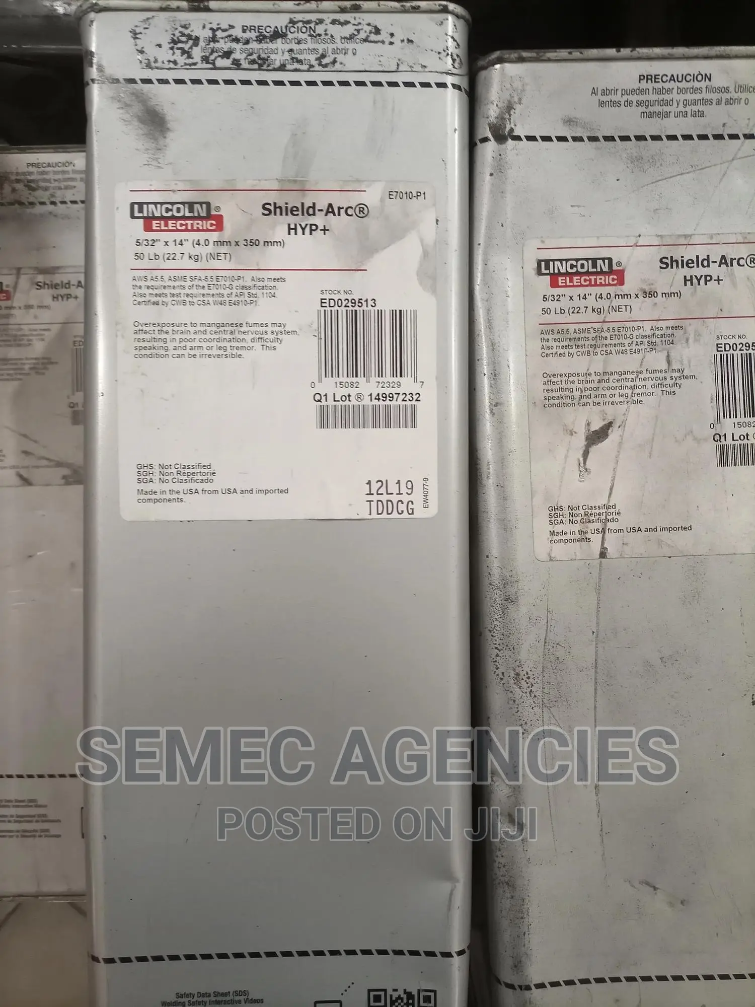 Lincoln Shield Arc Electrode 70+ E8010-G