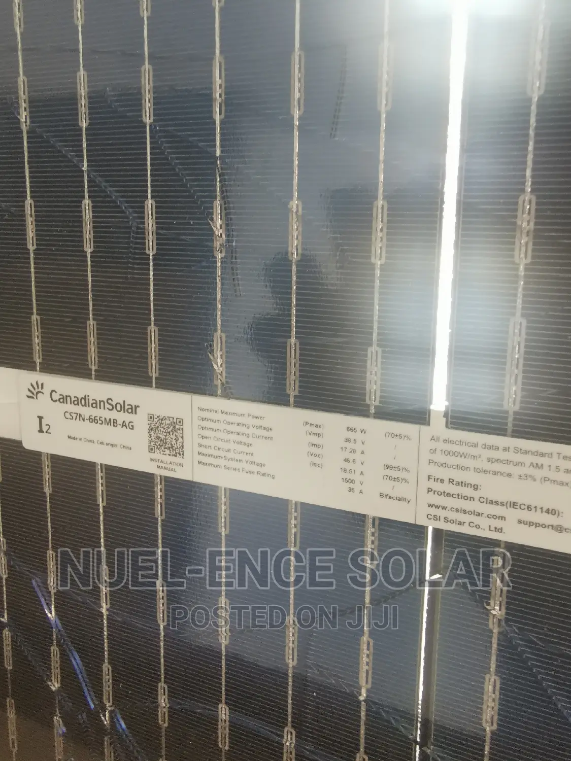 665w Monocrystalline