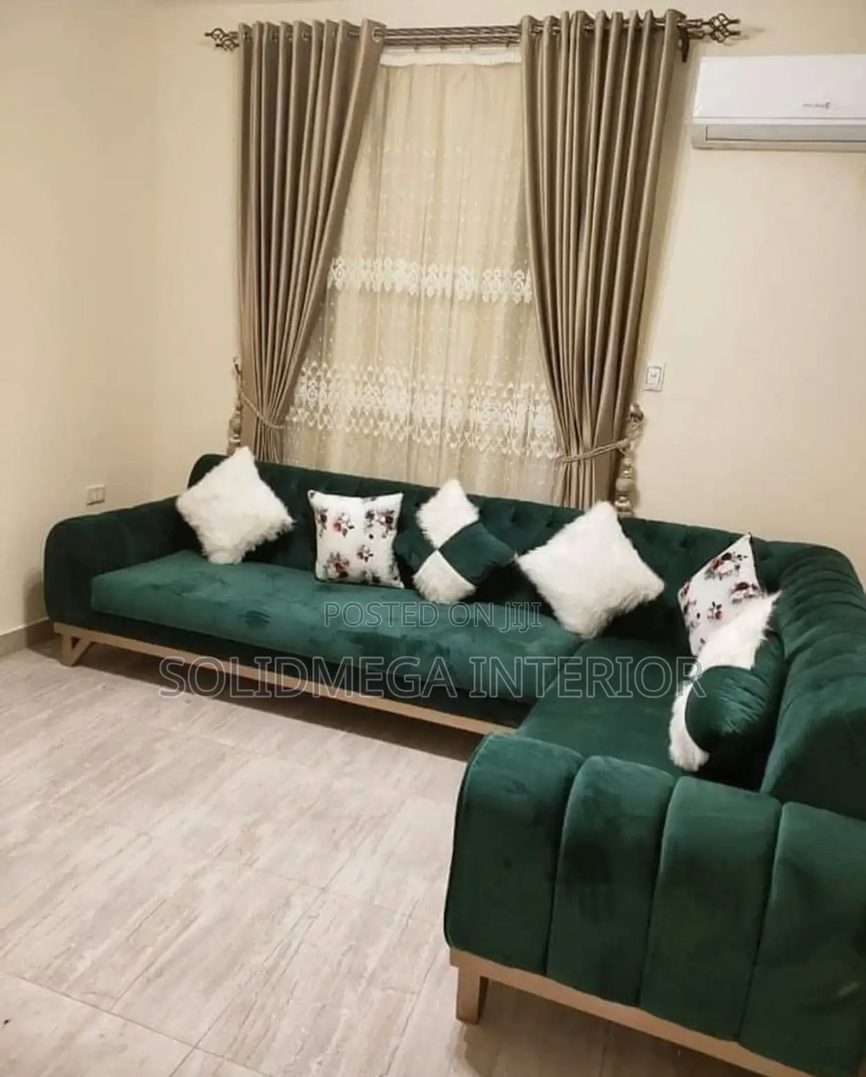 Solid Interior 7 Seater Sofa