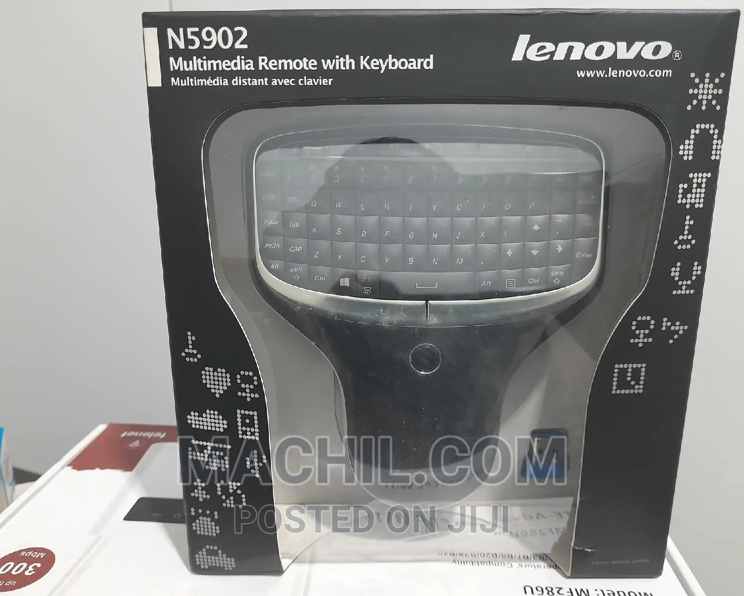 Multimedia Remote With Keyboard