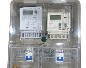 2 in 1 Outdoor Transparent Single Phase Prepaid Meter Box