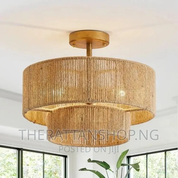 Raffia Lamp Shades