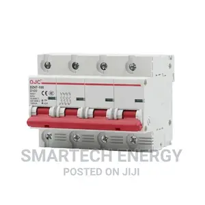 Dz47-125a Ac C100 Miniature Circuit Breaker 10ka 4p