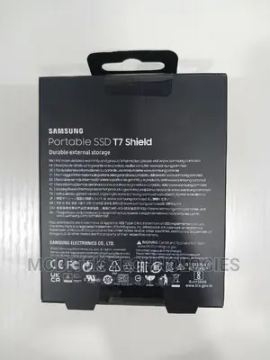 2tb Samsung T7 Shield SSD External Storage Drive (1,050mb/S)