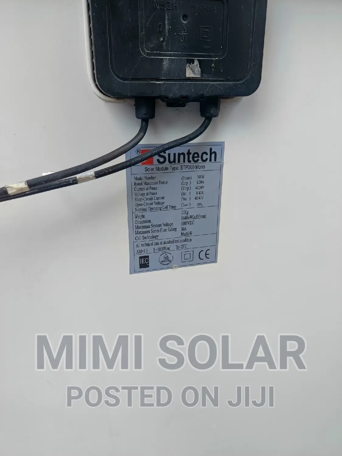 Original 300 Watts Suntech Solar Panels