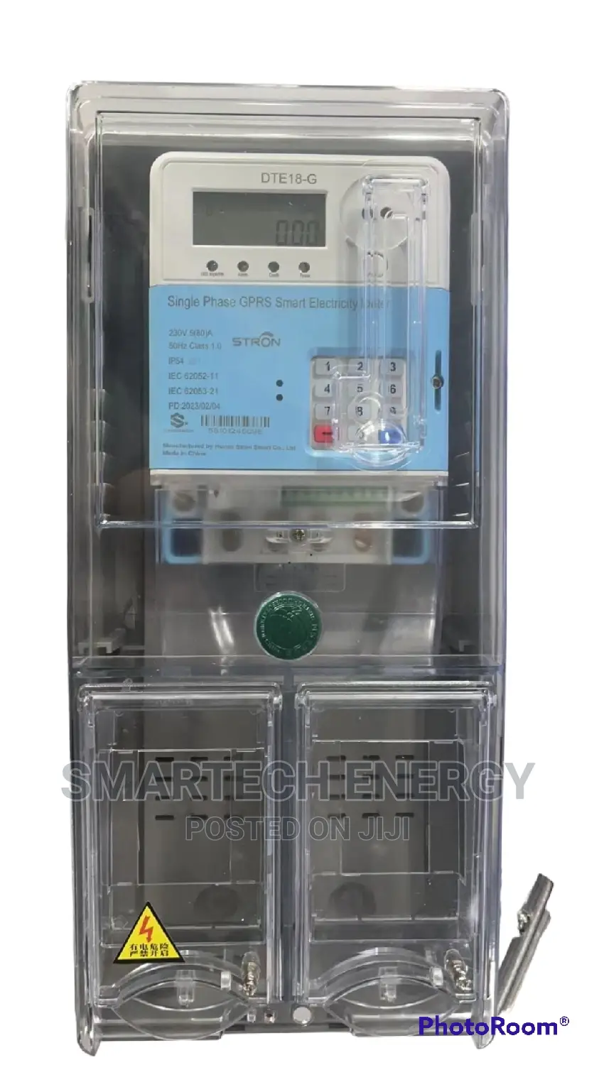 Single Phase Prepaid Meter GPRS Remote With Ciu/Ste18-G