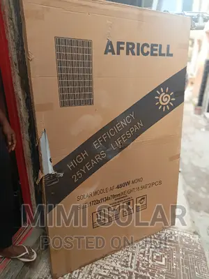 480 Watts Africell Solar Panels
