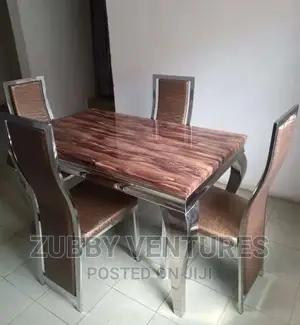 Brand New and Imported Mobile Dining Table With Quality 6 Ch