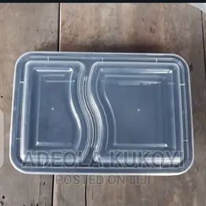 Very Thick 2 Compartments Food Bowl (1000pcs)