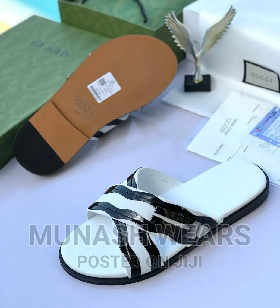 Gucci Leather Slipers