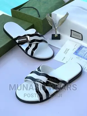 Gucci Leather Slipers