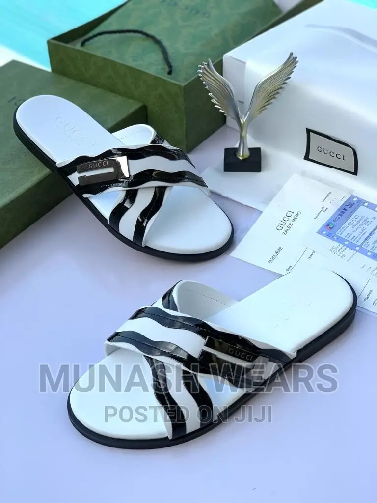 Gucci Leather Slipers
