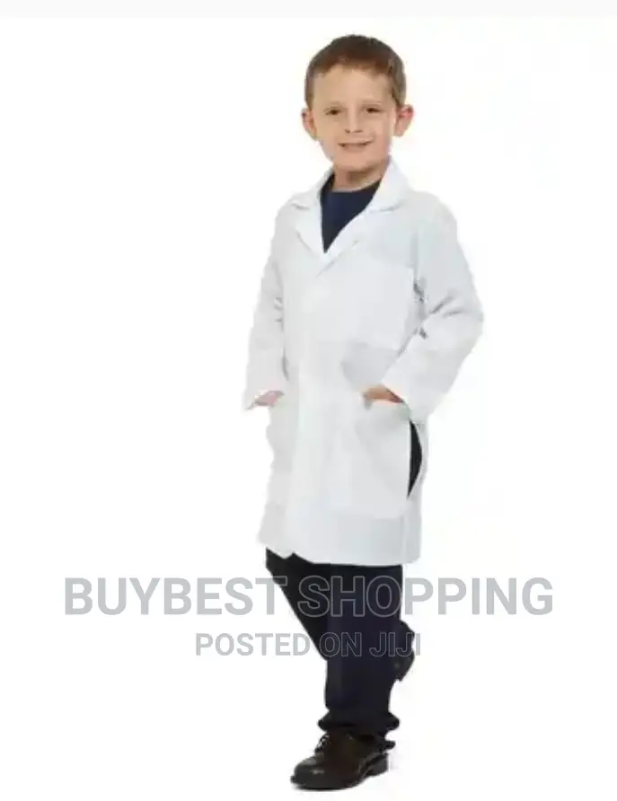 Kids Unisex Lab Coat Costume