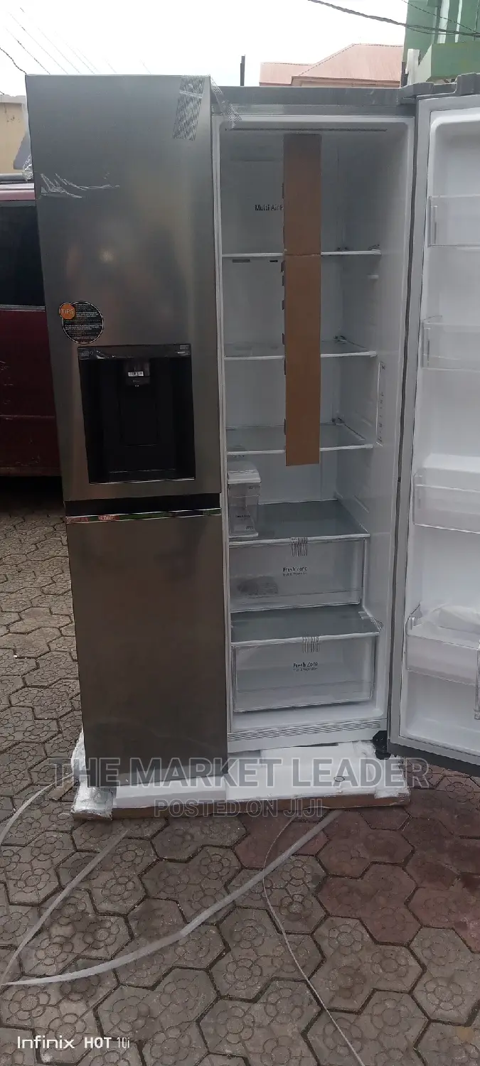 Lg-257slrl-L 674l, Side by Side Ref Wit Ice Maker Dispenser