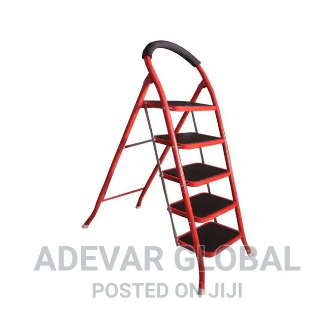 Multipurpose 5 Steps Foldable Steel Ladder