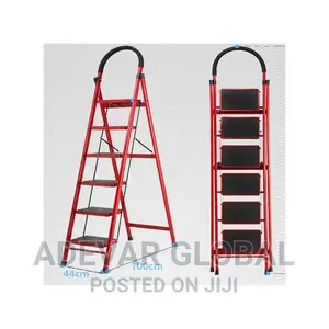 Multipurpose 6 Step Foldable Steel Ladder (Home Office)