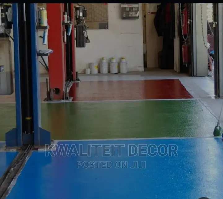 Amazing Industrial Epoxy Flooring