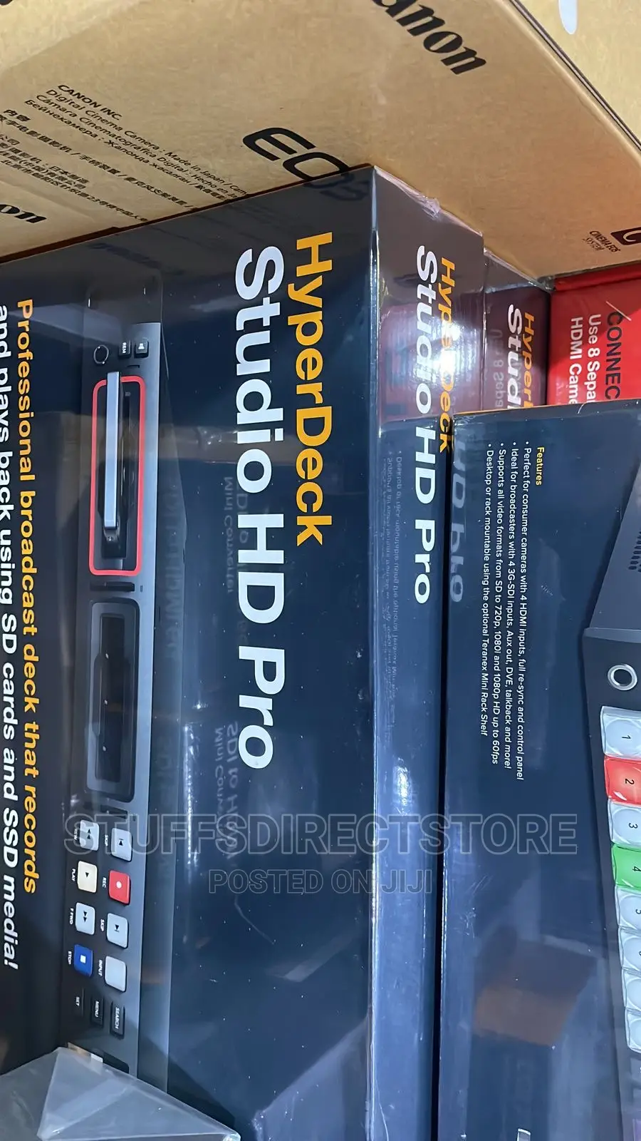 Blackmagic Hyperdeck Studio Hd Pro