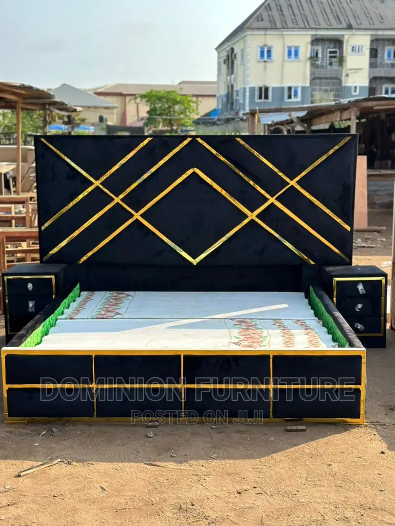 Padded Upholstery Bedframe