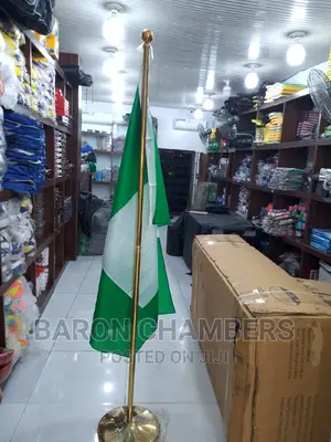 Official Country Flag With Stand