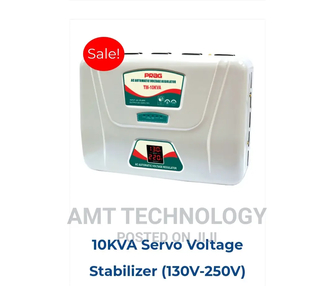 10kva Prag Stabilizer 130v-250v