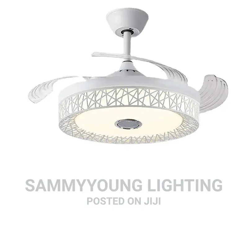 Quality Ceiling Mounted Fan Chandelier Light