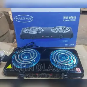 Double Burner Electric Hot Plate Marts Mac