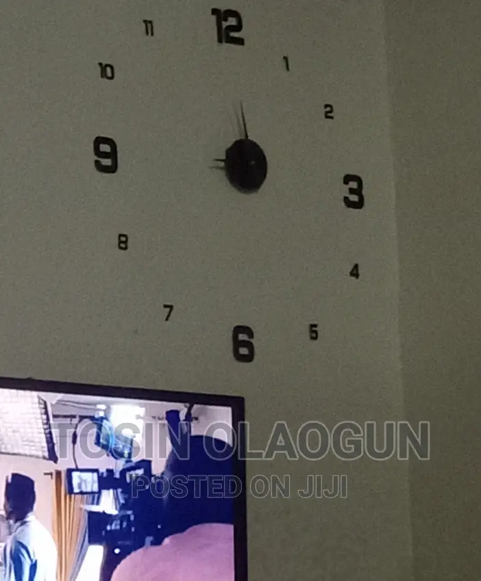 Wall Clock 3d Diy