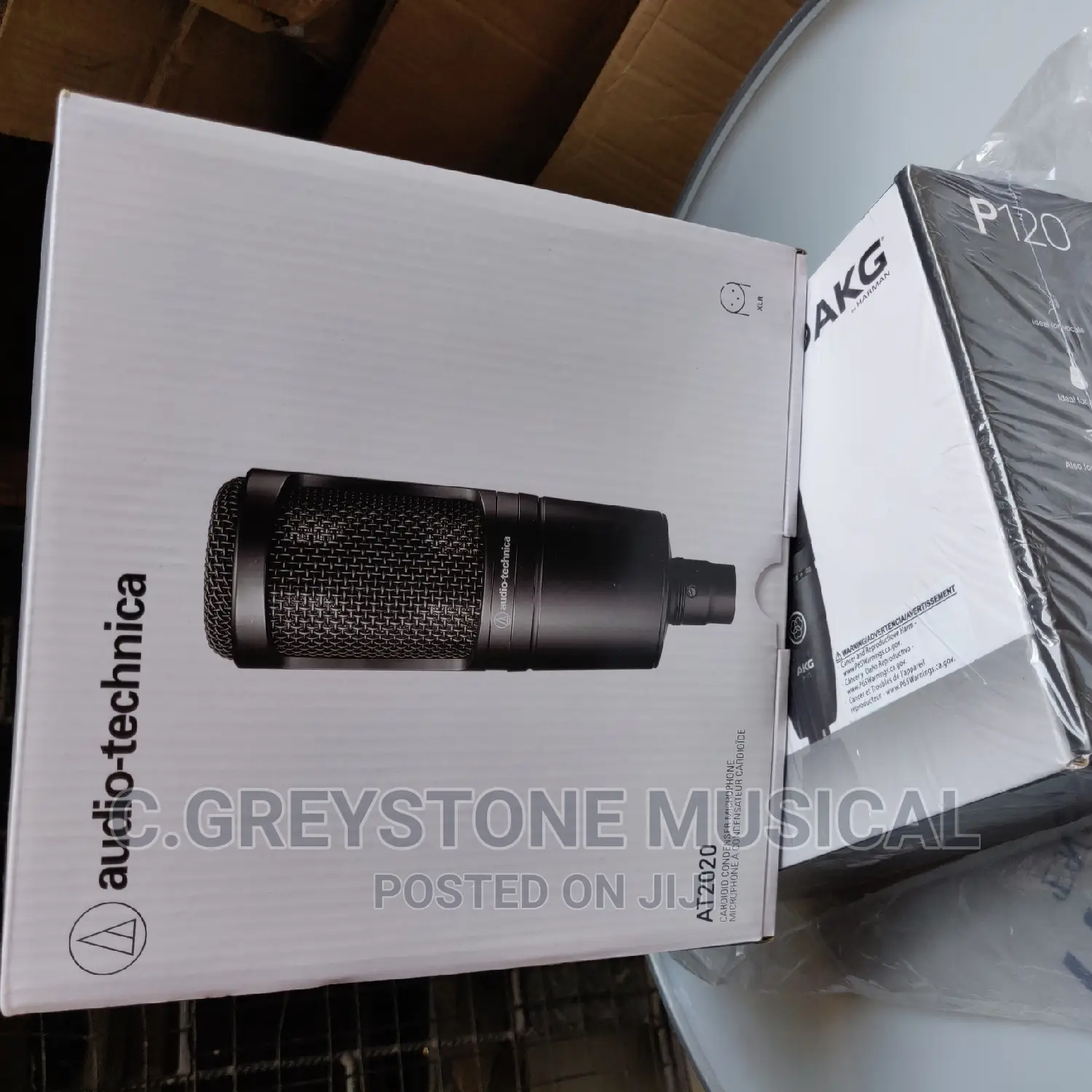 Audio Technica AT2020 Studio Mic