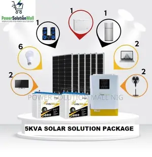 5.5kva Solar Solution Installation With 8 300w Solar Panels