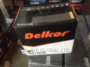 Original Delkor Battery 12v 75ahs for Heavy Duty Vehicle’S.
