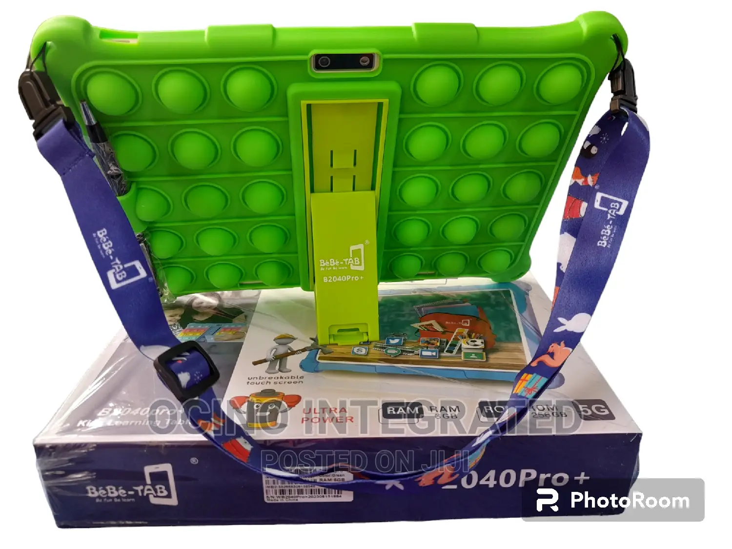 Unbreakable Screen Children Learning Tablet