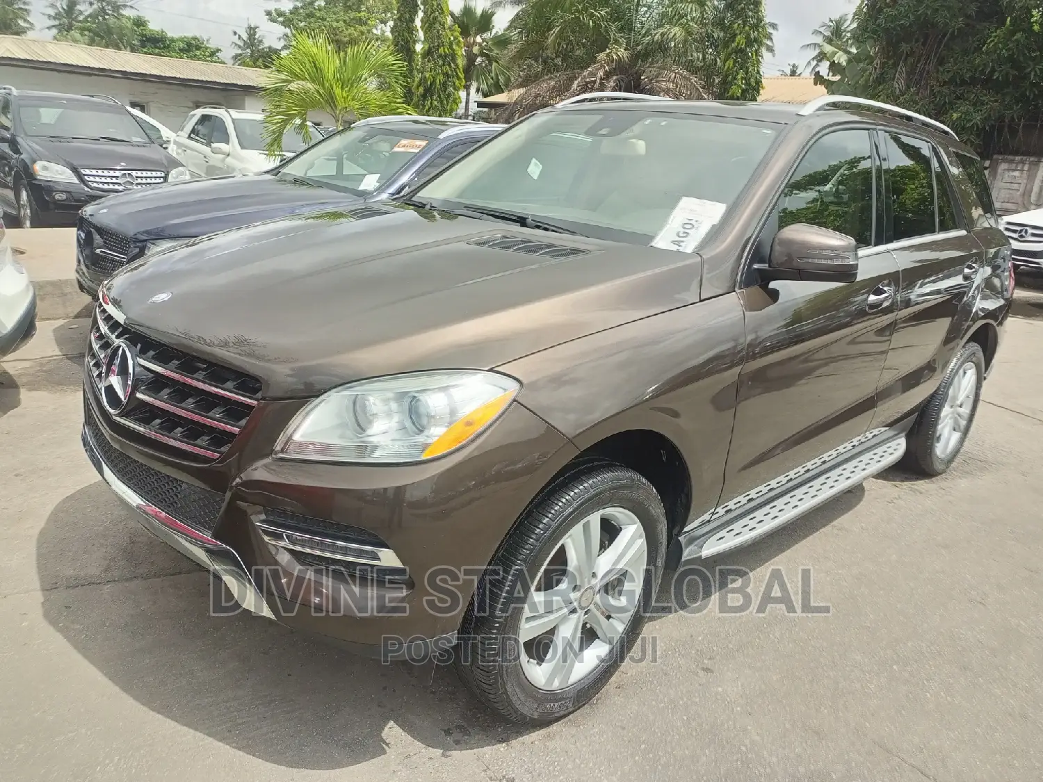 Mercedes-Benz M Class 2014 Brown