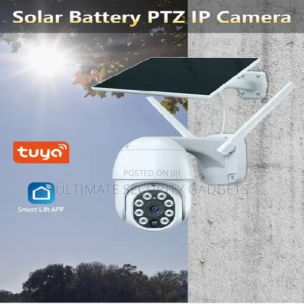 4g Sim Solar Powered Tuya Smart PTZ Camera