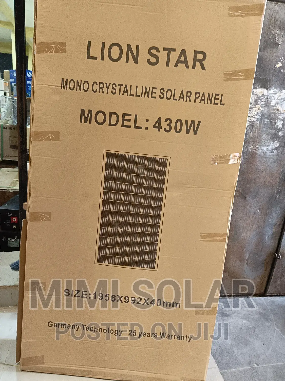 430 Watts Lion Star Mono Panel