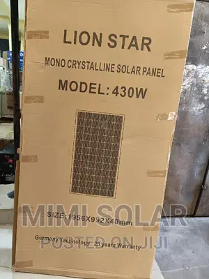 430 Watts Lion Star Mono Panel