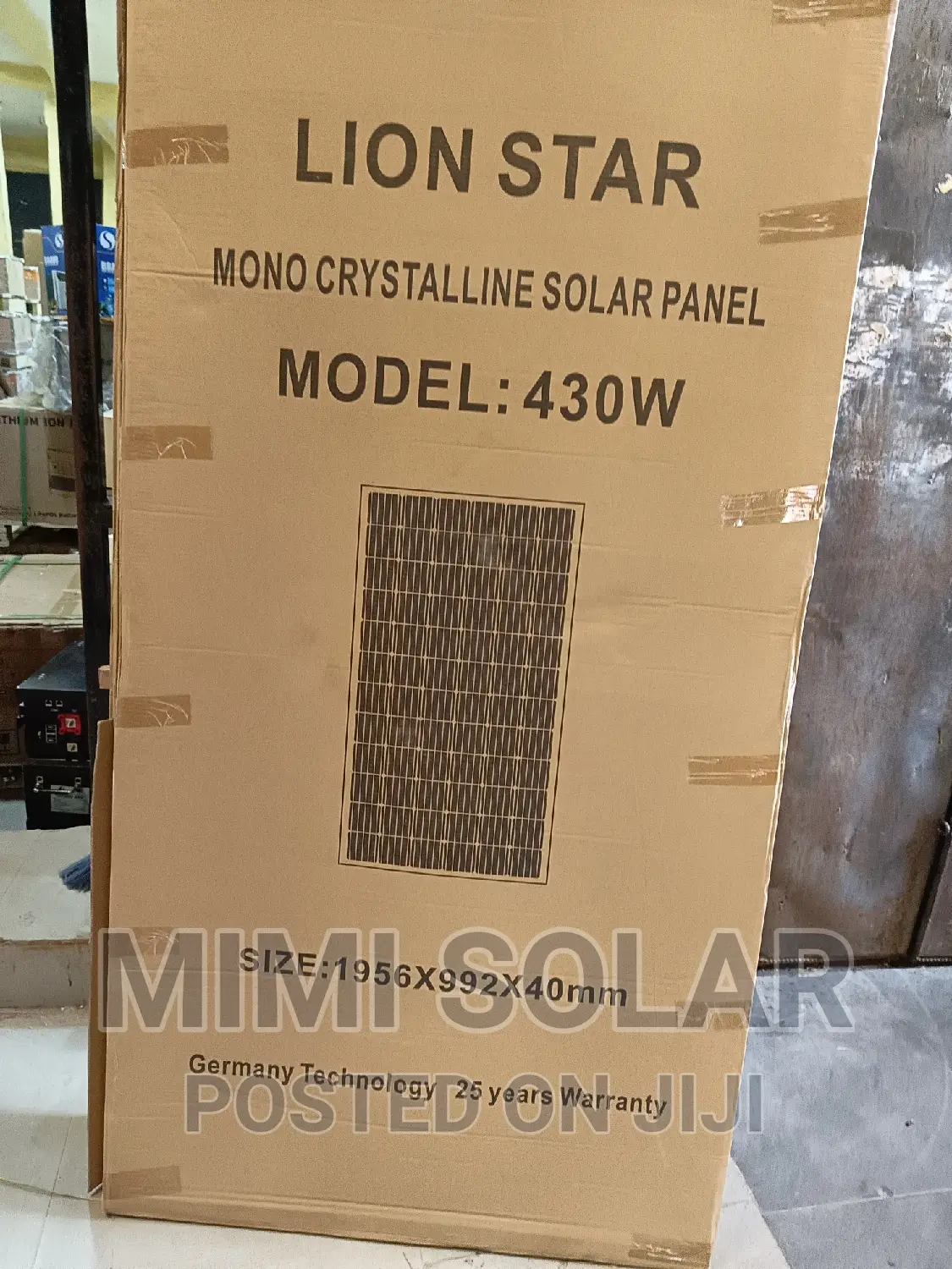 430 Watts Lion Star Mono Panel