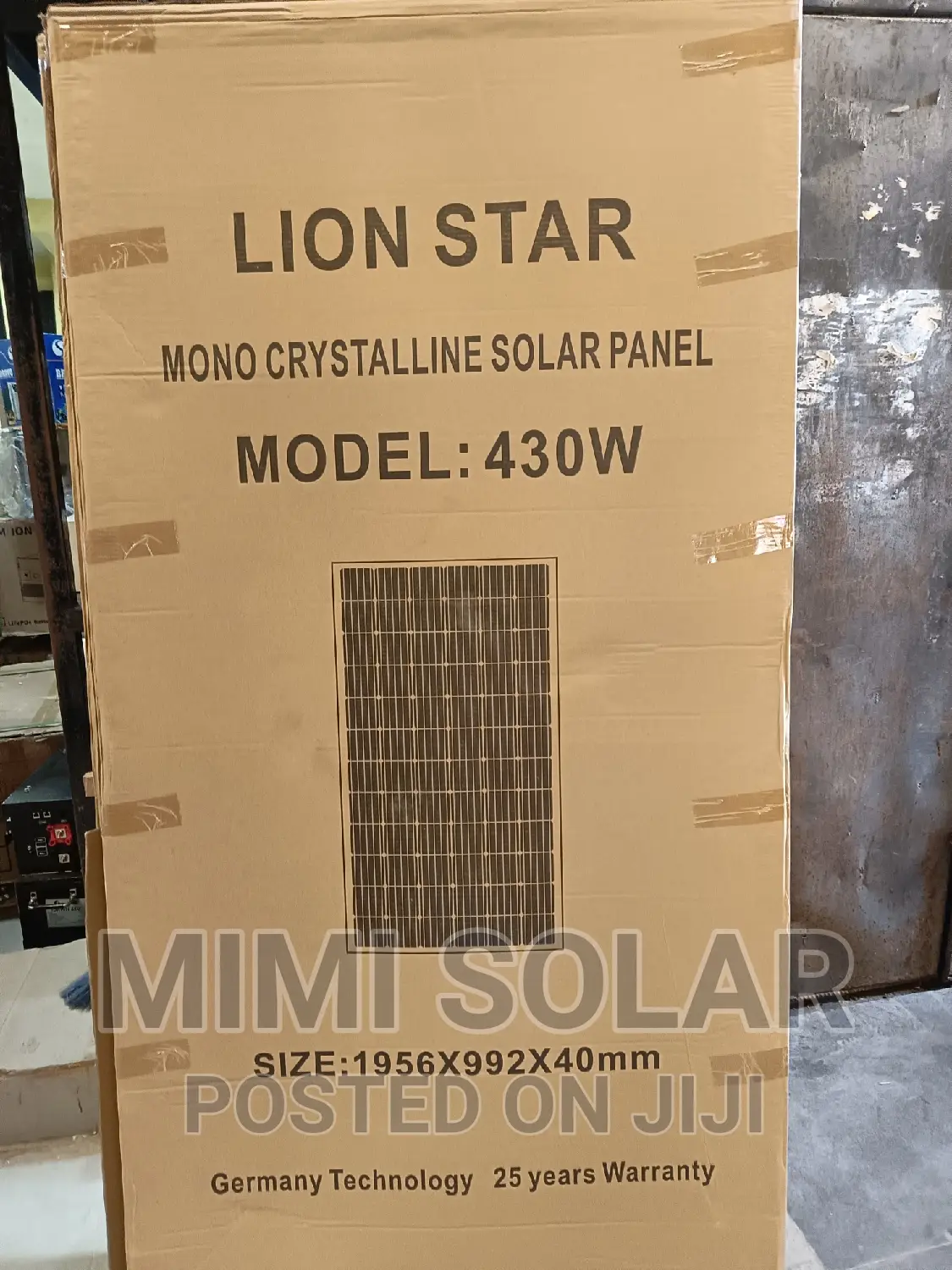 Original 430 Watts Lion Star Panel