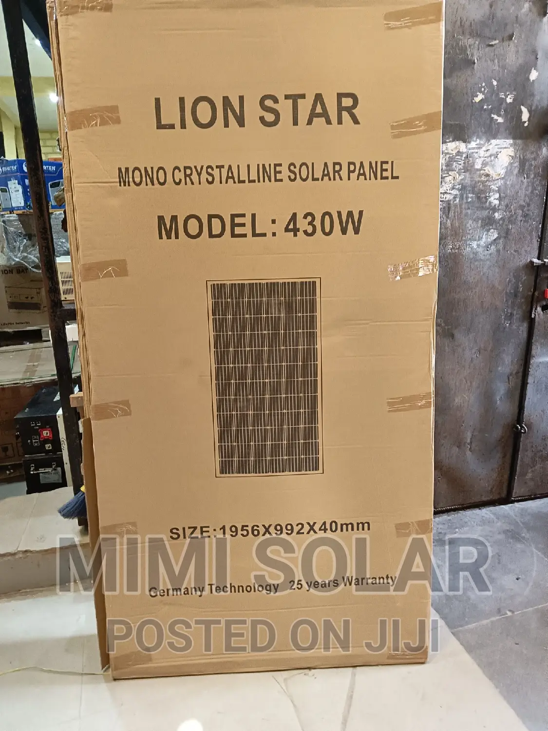 Original 430 Watts Lion Star Panel