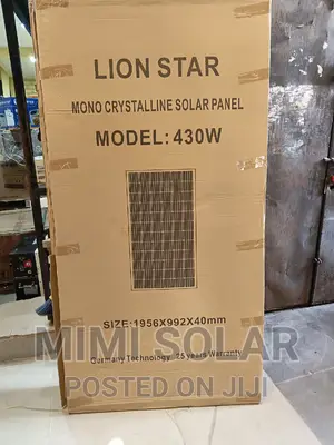 Original 430 Watts Lion Star Panel