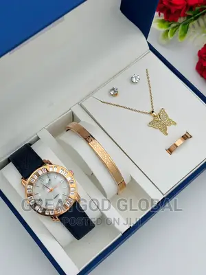 Full Set Ladies Wristwatches and Jewelry