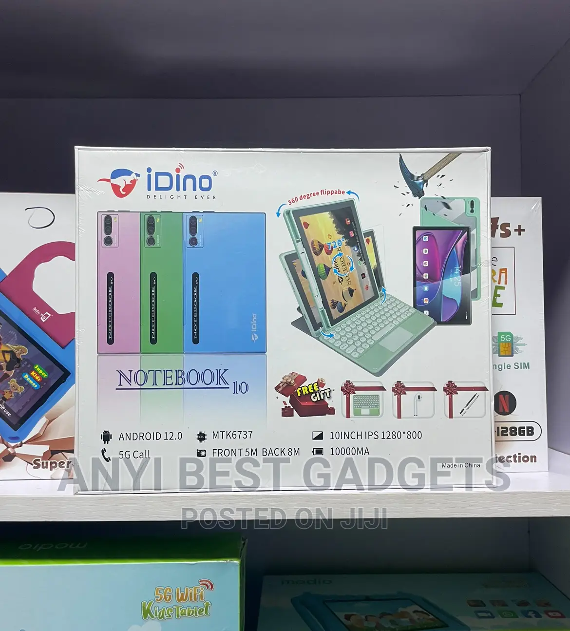New Idino Notebook 10 512 GB Blue